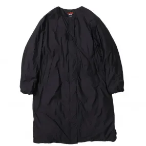 Women's Nanga No Collar Down Coat (Black)