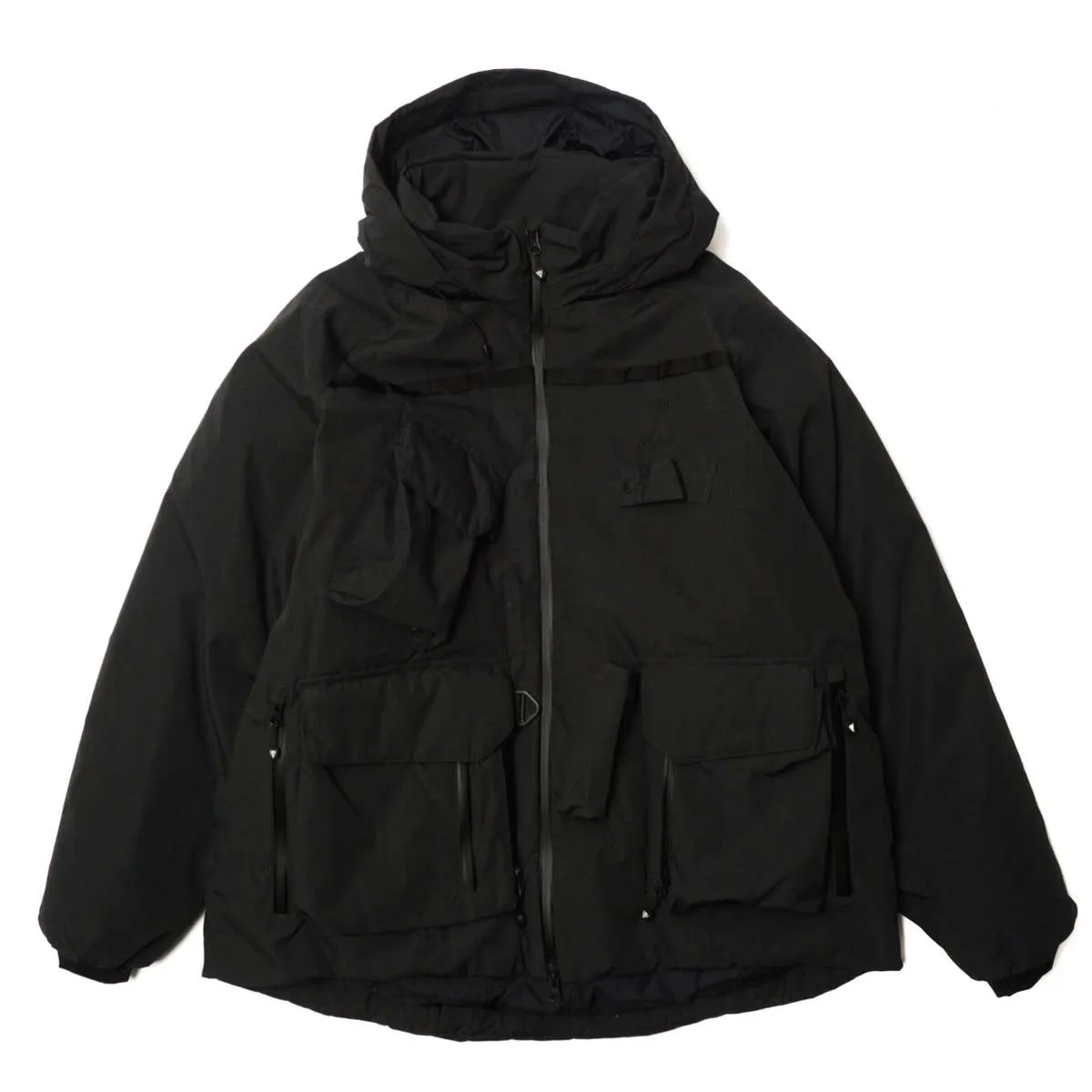 X NANGA TENKARA TROUT DOWN JACKET - BLACK